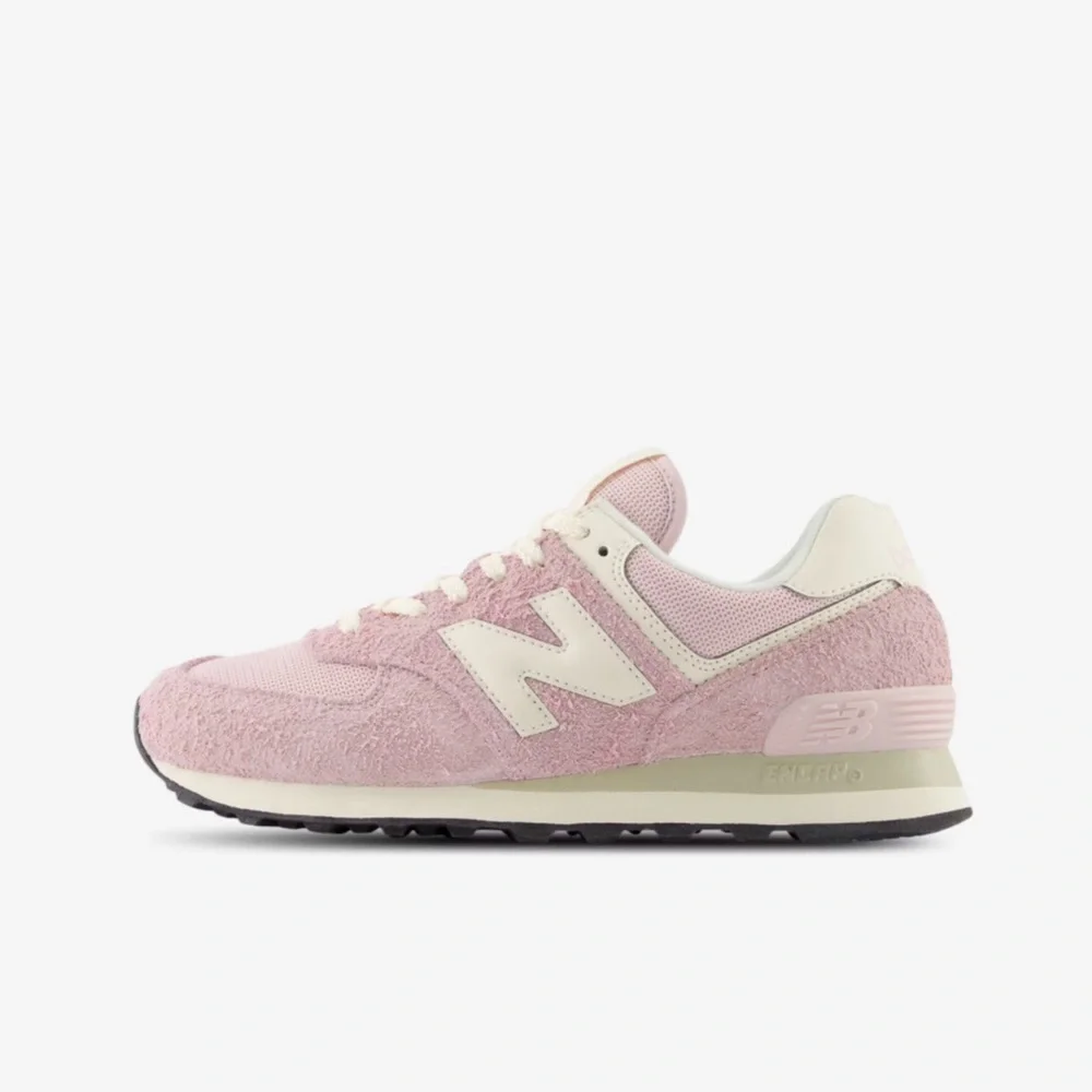 New Balance 574 Classic White Pink Rose Sugar Women’s Shoes